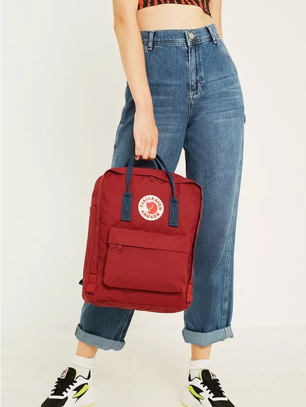 FJALLRAVEN CLASSIC OXBLOOD BLUE BACKPACK